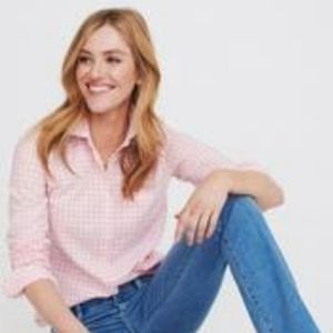 UNTUCKit Buttondown Calina Pink Shirt for Women